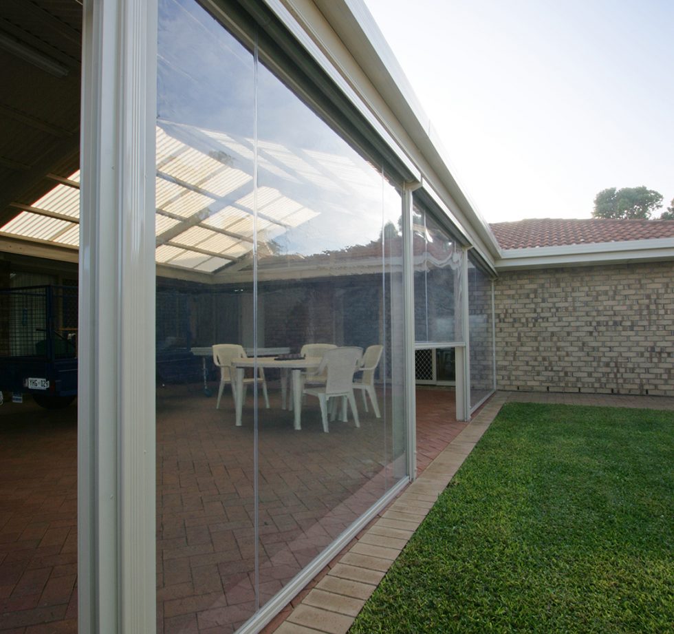 Cafe Awnings Clear PVC Awnings Dolomite Awnings